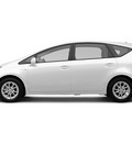 toyota prius v 2012 white two hybrid 4 cylinders front wheel drive automatic 55448