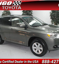 toyota highlander 2009 green suv gasoline 4 cylinders front wheel drive automatic 91731