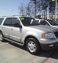 ford expedition 2004 lt  gray suv xlt gasoline 8 cylinders rear wheel drive automatic 75503