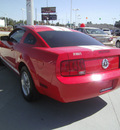 ford mustang 2006 red coupe v6 standard gasoline 6 cylinders rear wheel drive automatic 75503