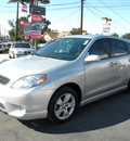 toyota matrix 2006 silver hatchback xr gasoline 4 cylinders front wheel drive automatic 92882
