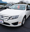 ford fusion 2012 white sedan s gasoline 4 cylinders front wheel drive automatic 08753