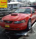 ford mustang 2002 dk  red coupe gt deluxe 8 cylinders 5 speed manual 43560