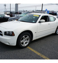 dodge charger 2010 stone white sedan sxt gasoline 6 cylinders rear wheel drive automatic 07724