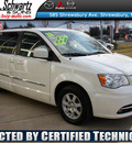 chrysler town and country 2011 white van touring flex fuel 6 cylinders front wheel drive automatic 07702