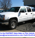 chevrolet silverado 2500hd 2003 white ls 8 cylinders automatic 45840