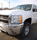 chevrolet silverado 2500hd 2012 white work truck 8 cylinders automatic 60007