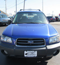 subaru forester 2004 blue suv x gasoline 4 cylinders all whee drive automatic 45324