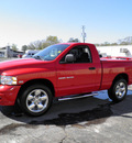 dodge ram 1500 2005 red pickup truck 8 cylinders automatic 32447