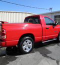 dodge ram 1500 2005 red pickup truck 8 cylinders automatic 32447