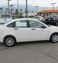 ford focus 2010 white sedan se gasoline 4 cylinders front wheel drive automatic 91010