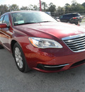 chrysler 200 2012 red sedan touring flex fuel 6 cylinders front wheel drive automatic 34731