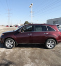 acura mdx 2012 dk  red suv tech ent awd 6 cylinders automatic with overdrive 60462