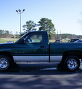 dodge ram pickup 1500 2001 dk  green pickup truck ws gasoline 6 cylinders rear wheel drive automatic 27330