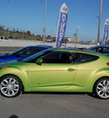 hyundai veloster 2012 green coupe 4 cylinders automatic 94010