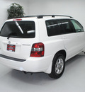 toyota highlander 2007 white suv gasoline 6 cylinders front wheel drive automatic 91731