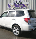 subaru forester 2010 satin white suv 2 5xt limited 4 cylinders automatic 80905