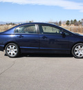 honda civic 2010 blue sedan lx gasoline 4 cylinders front wheel drive automatic 80504