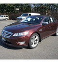 ford taurus 2010 dk  red sedan sho gasoline 6 cylinders all whee drive automatic with overdrive 08902