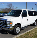 ford e series wagon 2011 white van e 350 sd xlt 8 cylinders automatic with overdrive 08902