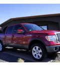 ford f 150 2009 bright red clearcoa lariat flex fuel 8 cylinders 4 wheel drive automatic 99352