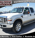 ford f 250 super duty 2008 white lariat diesel 8 cylinders 4 wheel drive automatic 77388