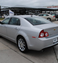 chevrolet malibu 2011 silver sedan ltz gasoline 6 cylinders front wheel drive automatic 76087