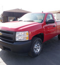 chevrolet silverado 1500 2007 red pickup truck gasoline 8 cylinders rear wheel drive automatic 14224