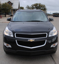 chevrolet traverse 2012 black lt gasoline 6 cylinders all whee drive automatic 76087