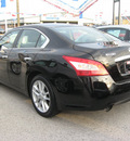 nissan maxima 2009 black sedan 6 cylinders automatic 45840