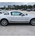 ford mustang 2012 silver coupe v6 premium 6 cylinders automatic 77388