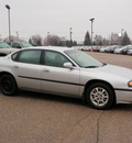 chevrolet impala 2001 silver sedan gasoline 6 cylinders front wheel drive automatic 55318