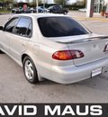 toyota corolla 1999 silver sedan le gasoline 4 cylinders front wheel drive automatic 32771