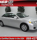 toyota camry 2011 silver sedan le gasoline 4 cylinders front wheel drive automatic 91731