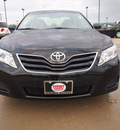 toyota camry 2010 black sedan le gasoline 4 cylinders front wheel drive automatic 75228
