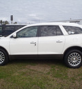 buick enclave 2012 white leather 6 cylinders automatic 28557