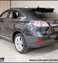 lexus rx 450h 2010 dk  gray suv navigation hybrid 6 cylinders all whee drive cont  variable trans  55391