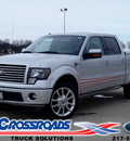 ford f 150 2011 silver harley davidson gasoline 8 cylinders 4 wheel drive automatic 62708