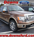 ford f 150 2012 brown lariat gasoline 6 cylinders 4 wheel drive automatic 08753