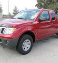 nissan frontier 2012 red s gasoline 4 cylinders 2 wheel drive automatic 33884