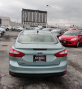 ford focus 2012 lt  blue sedan sel gasoline 4 cylinders front wheel drive automatic with overdrive 60546