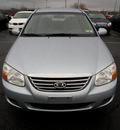 kia spectra 2008 lt blue sedan gasoline 4 cylinders front wheel drive automatic 19153