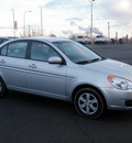 hyundai accent 2010 silver sedan gls gasoline 4 cylinders front wheel drive automatic 19153