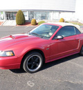 ford mustang 2002 red gt deluxe gasoline 8 cylinders rear wheel drive manual 19153
