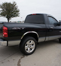 dodge ram pickup 1500 2008 black pickup truck sxt gasoline 8 cylinders rear wheel drive automatic with overdrive 76018