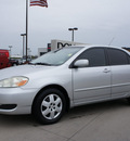 toyota corolla 2005 silver sedan le gasoline 4 cylinders front wheel drive automatic with overdrive 76018