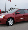 nissan sentra 2012 dk  red sedan gasoline 4 cylinders front wheel drive automatic with overdrive 76018