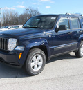 jeep liberty 2012 dk  blue suv sport gasoline 6 cylinders 4 wheel drive automatic 45840