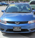 honda civic 2008 blue coupe lx gasoline 4 cylinders front wheel drive automatic 33884