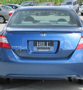 honda civic 2008 blue coupe lx gasoline 4 cylinders front wheel drive automatic 33884